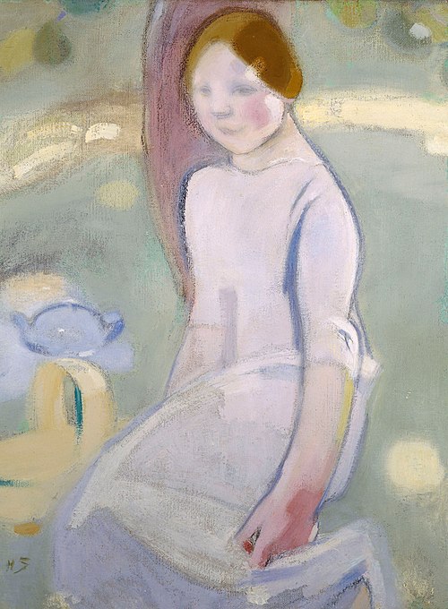 Under the Linden, 1911, Helene Schjerfbeck