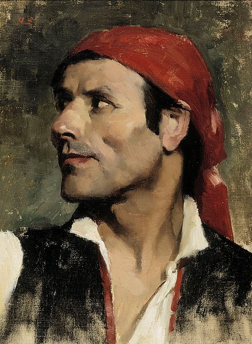 Spaniard, 1881, Helene Schjerfbeck