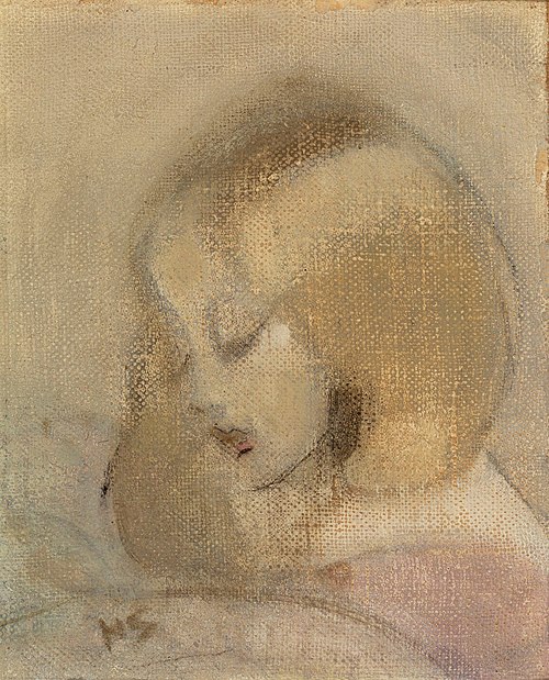 Annuli Reading, 1923, Helene Schjerfbeck