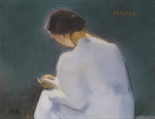 Maria, 1909, Helene Schjerfbeck