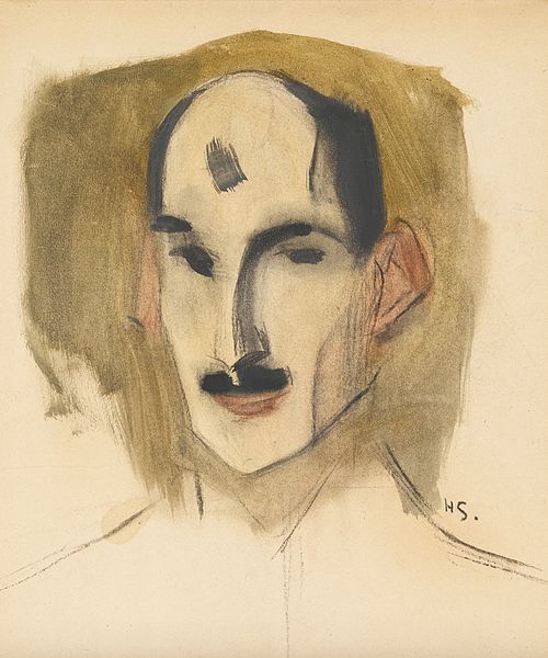 The Fencer, 1924, Helene Schjerfbeck