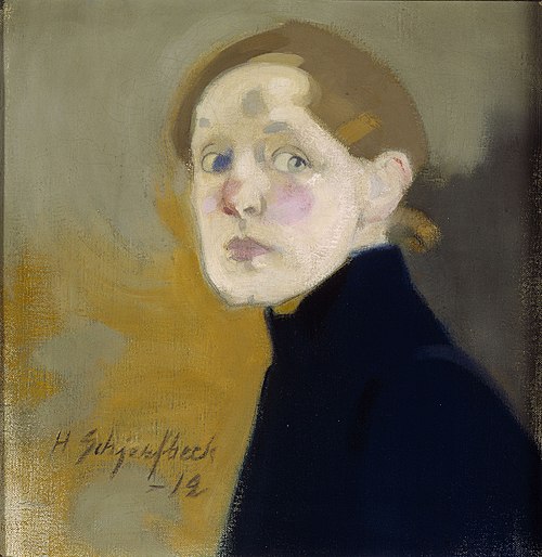 Self-Portrait, 1912, Helene Schjerfbeck