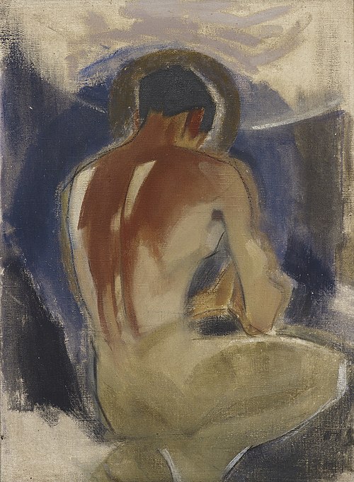 Robber at the Gate of Paradise, 1924, Helene Schjerfbeck