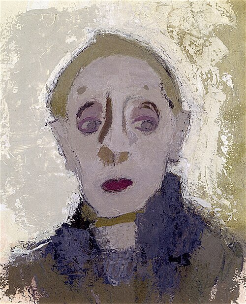 Self-Portrait, 1942, Helene Schjerfbeck