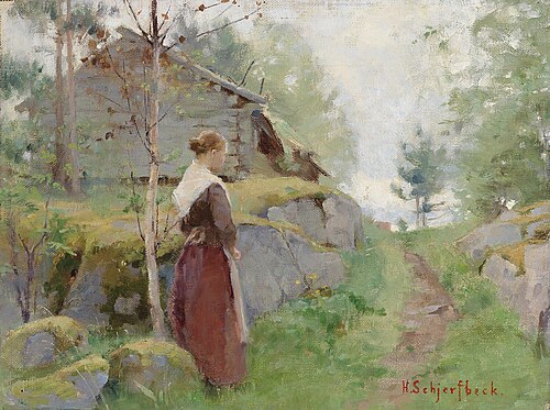 The Girl From Barösund, 1890, Helene Schjerfbeck