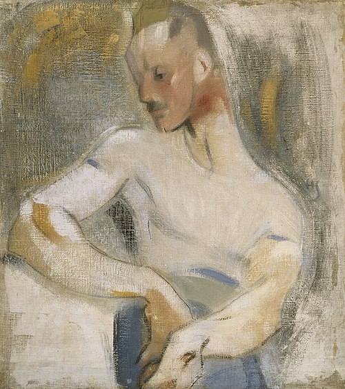 The Sailor (Einar Reuter), 1918, Helene Schjerfbeck