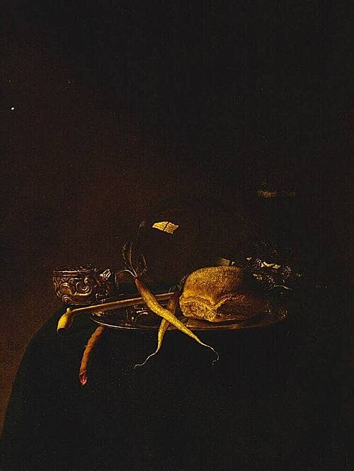 Le bocal renversé, 1655, Pieter van den Bosch