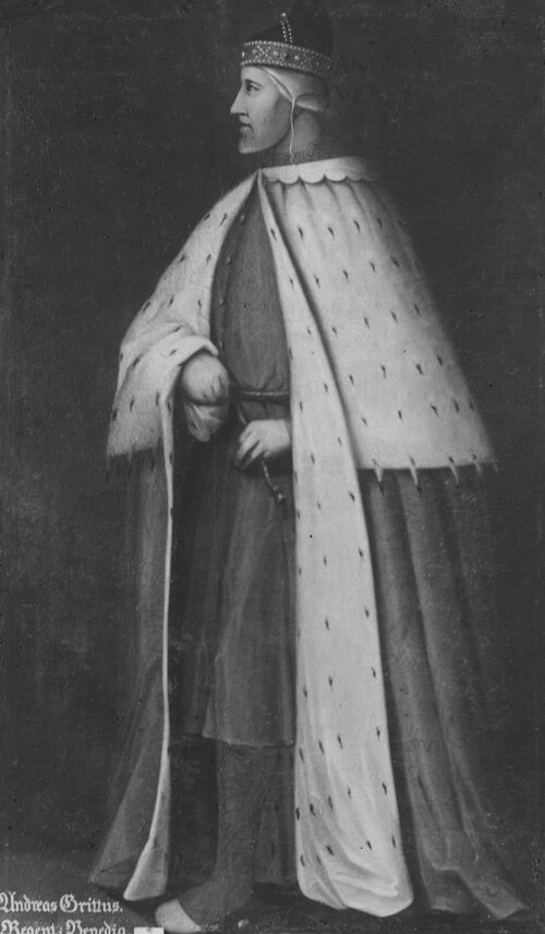 Andrea Gritti, doge of Venice, 1670, David Frumerie