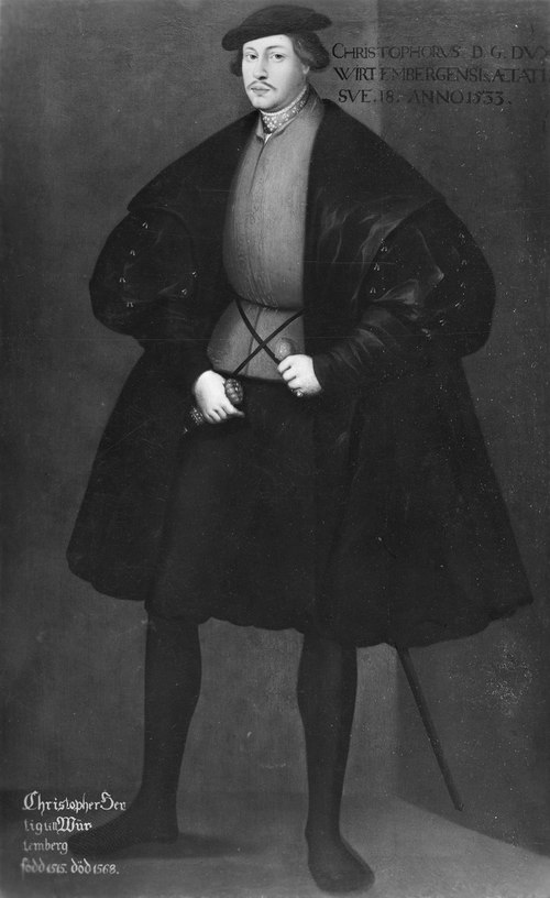 Christoph, 1515-1568, Duke of Württemberg, , David Frumerie