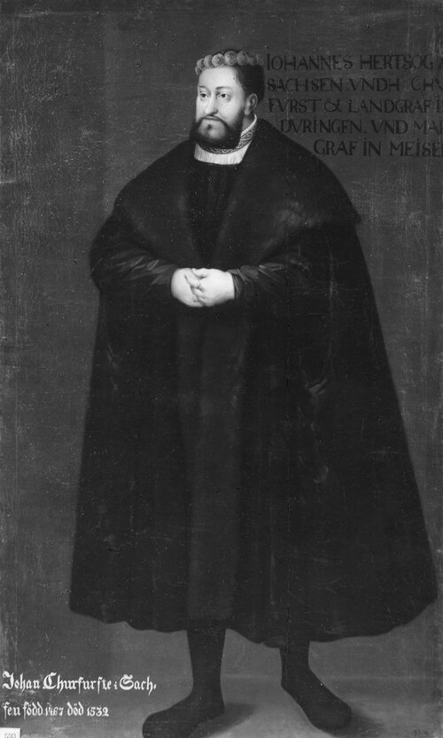 Johan den beständige, 1469-1532, kurfurste av Sachsen, , David Frumerie