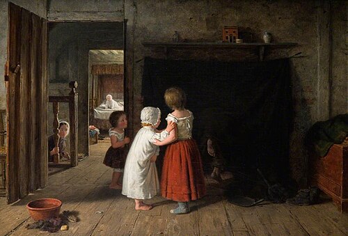 The Chimney Sweep, 1866, Frederick Daniel Hardy