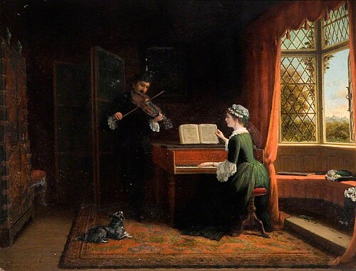 The Prelude, 1878, Frederick Daniel Hardy