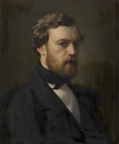 Self Portrait, 1884, Théodore Joseph Canneel
