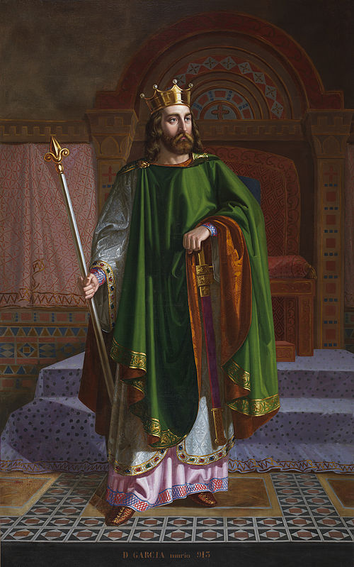 García I, rey de León, 1852, Mariano de la Roca y Delgado