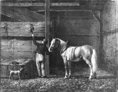 Stalinterieur, 1822, Antonis Oberman