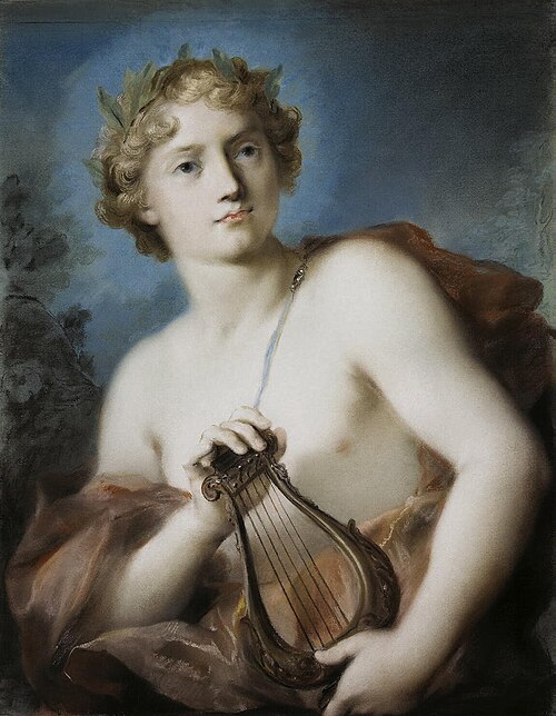 Apollo, 1740, Rosalba Carriera