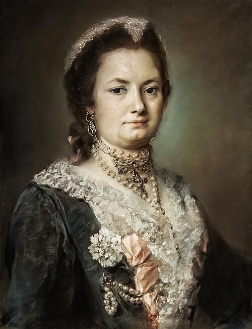 Portrait de femme, 1720, Rosalba Carriera