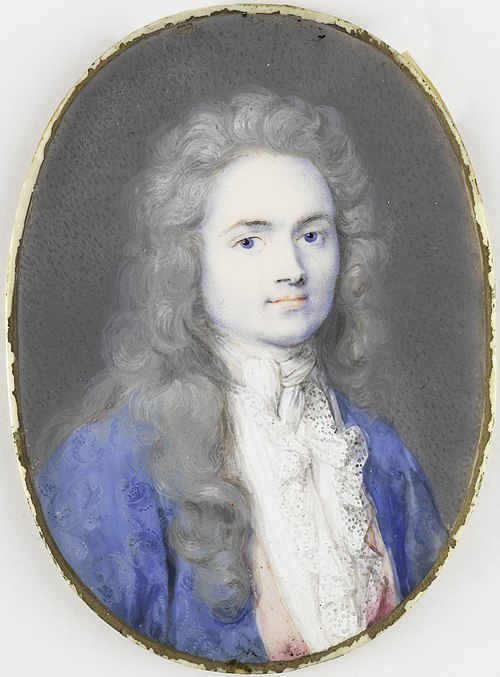 Portrait of Christoffel Bernhard Julius von Schwartz (1676-1754), heer van Ansen en Glinthuis, 1700, Rosalba Carriera