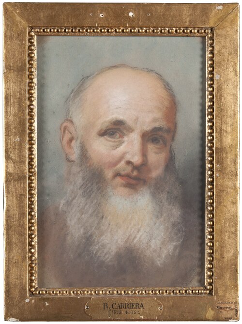 Head of an Old Man, , Rosalba Carriera
