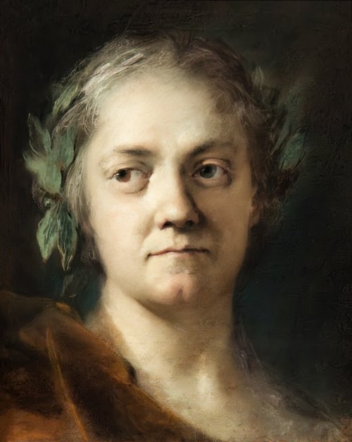 Autoportrait, 1746, Rosalba Carriera