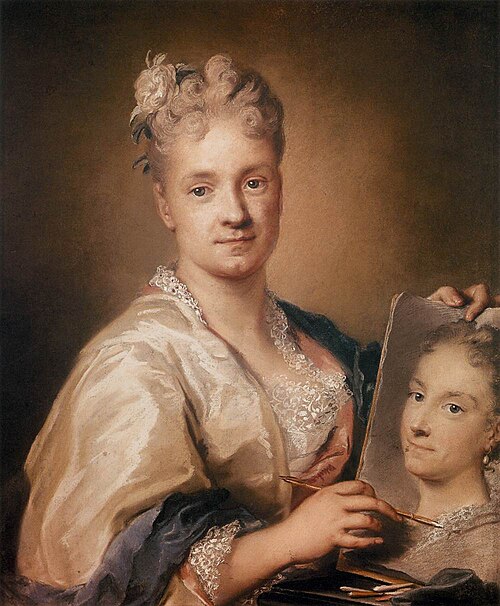 Autoportrait, 1715, Rosalba Carriera