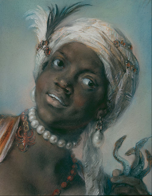 L'Afrique, 1720, Rosalba Carriera
