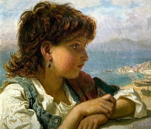A Neapolitan Child, , Sophie Gengembre Anderson