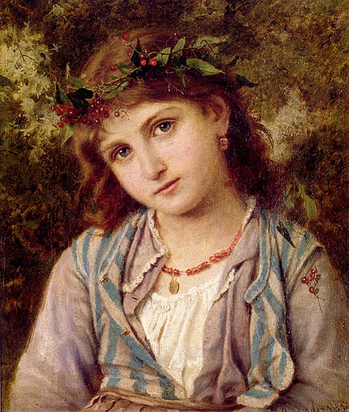 An Autumn Princess, , Sophie Gengembre Anderson
