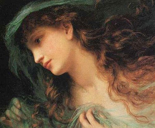 The Head of a Nymph, , Sophie Gengembre Anderson