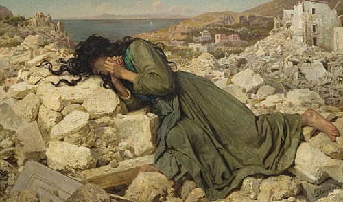 After the Earthquake, 1884, Sophie Gengembre Anderson