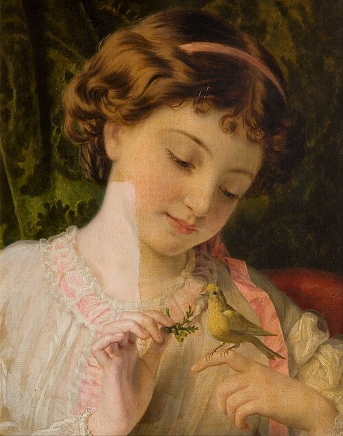 Pet Canary, , Sophie Gengembre Anderson
