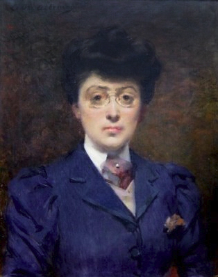 Autoportrait, , Louise Abbéma