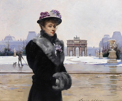 Winter, 1905, Louise Abbéma