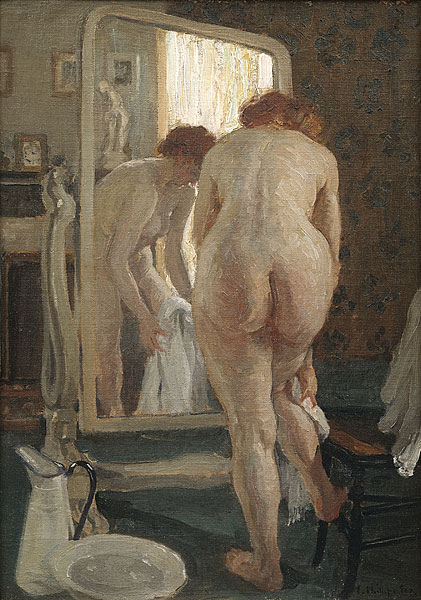 Après le bain, 1911, E. Phillips Fox