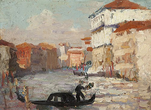 Venice (sketch), 1907, E. Phillips Fox