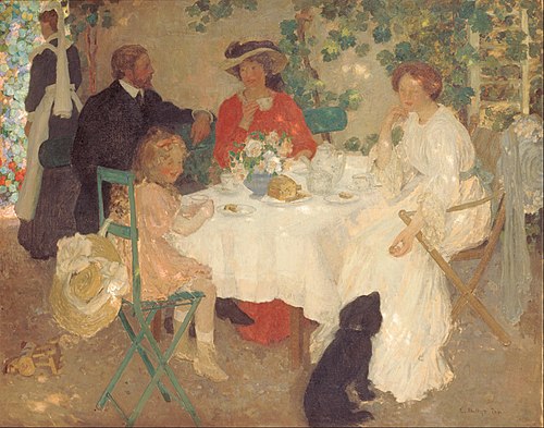 Al fresco, 1904, E. Phillips Fox