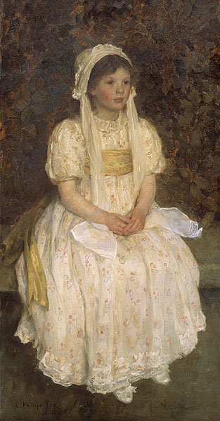 Elsie, daughter of H.W. Brooks, Esquire, 1904, E. Phillips Fox
