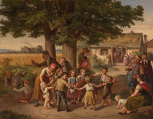 Village Fair, 1863, Anton Gareis the Younger