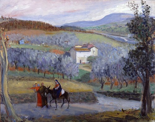La fuga in Egitto, 1961, Ugo Vittore Bartolini