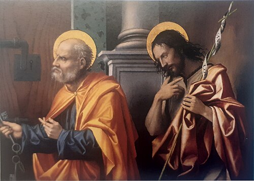 I santi Pietro e Giovanni battista, 1515, Paolo Morando