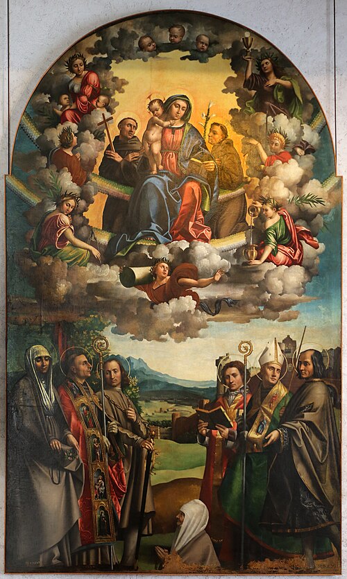 Pala delle Virtù, , Paolo Morando