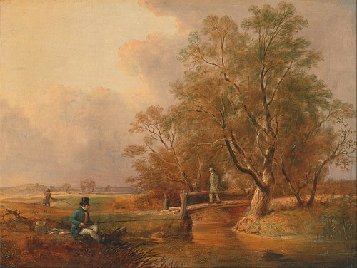 Fishing: Bottom Fishing, 1830, William H. Jones