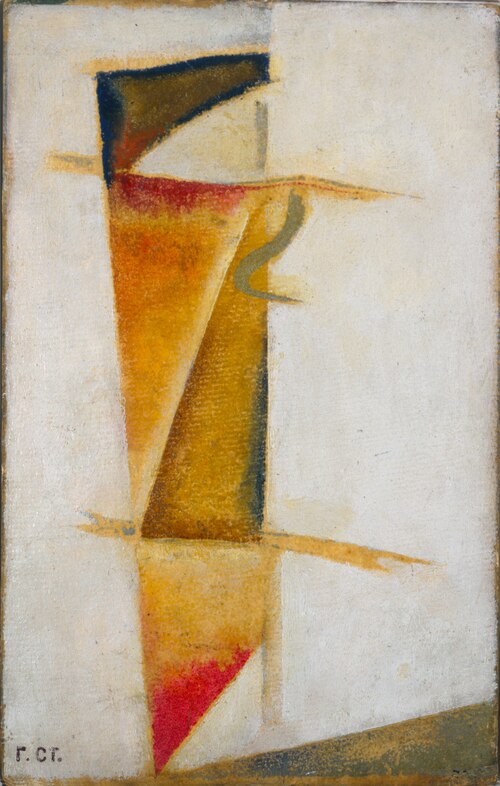 Color-Construction, 1919, Georgii Stenberg