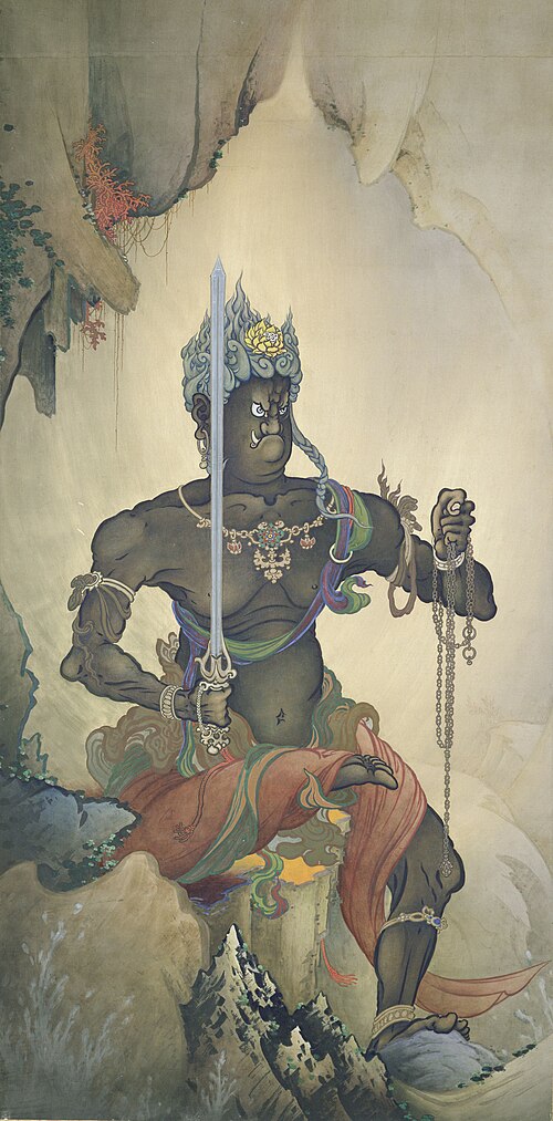 Acalanatha, 1887, Kanō Hōgai