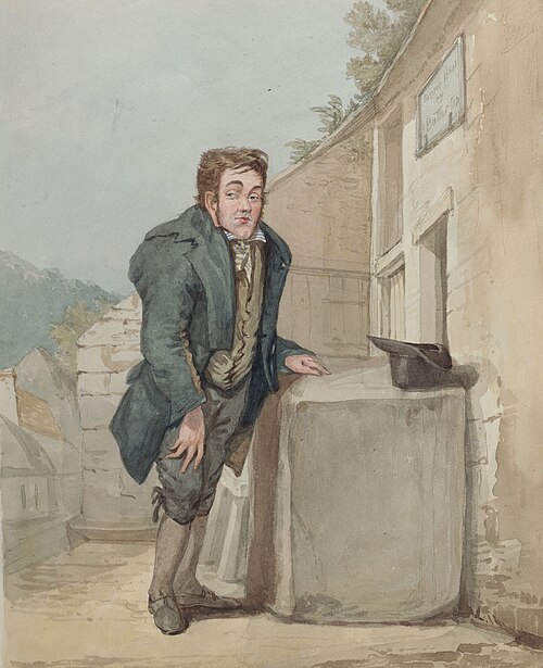 Hastler at Margam, 1818, George Orleans Delamotte