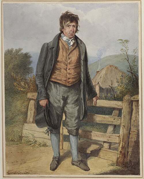 John Pritchard, Blacksmith, 1818, George Orleans Delamotte