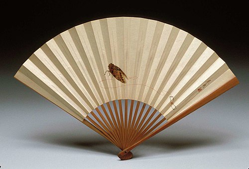 Cicada on a String, , Shibata Zeshin