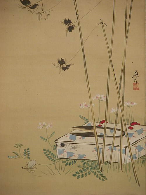 Garden Scene, 1849, Shibata Zeshin