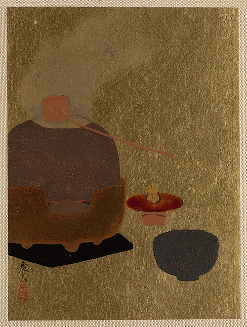 Tea Ceremony Apparatus, 1837, Shibata Zeshin