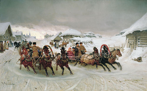 Carnival, 1889, Petr Nikolaevich Gruzinsky
